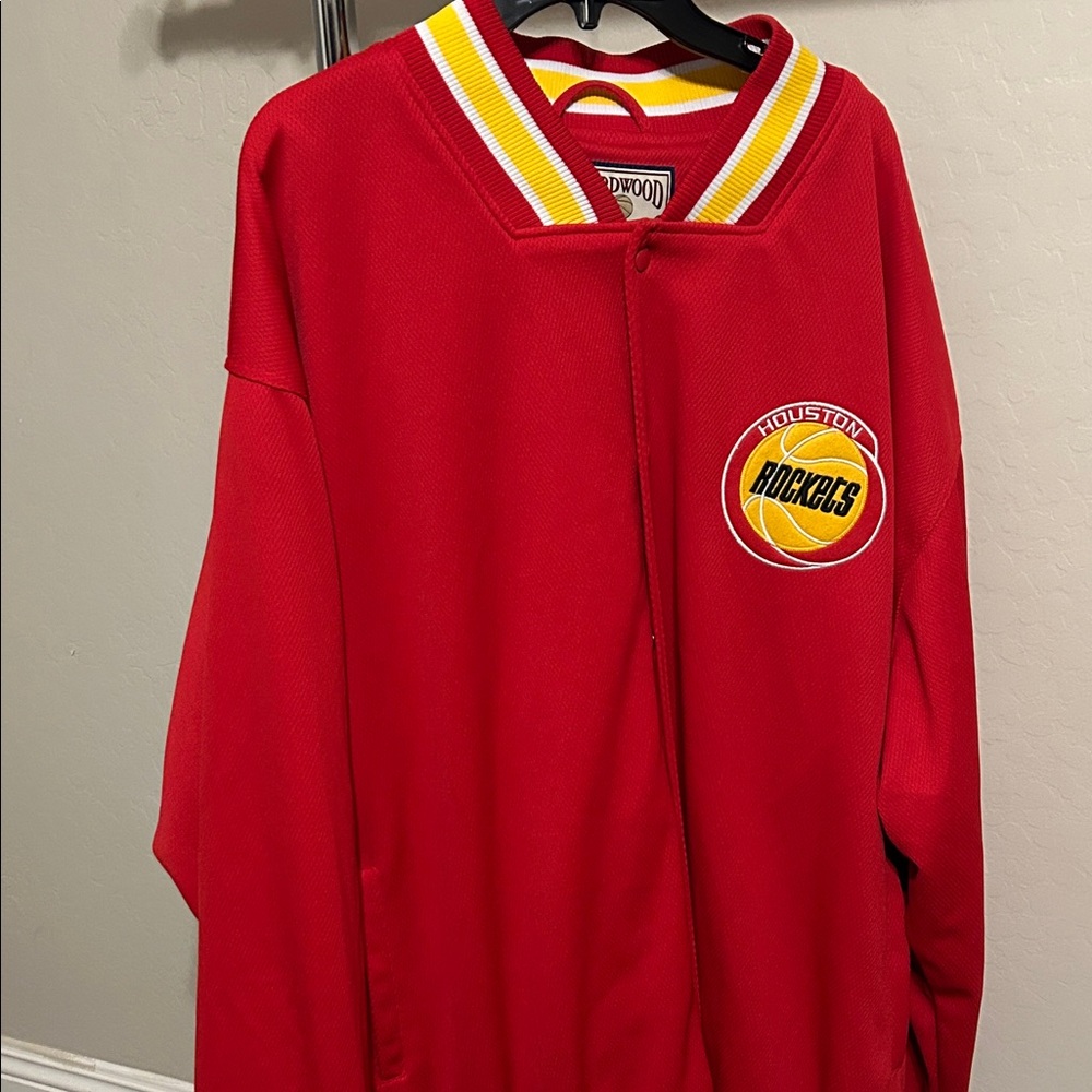 Red Houston Rockets Jacket